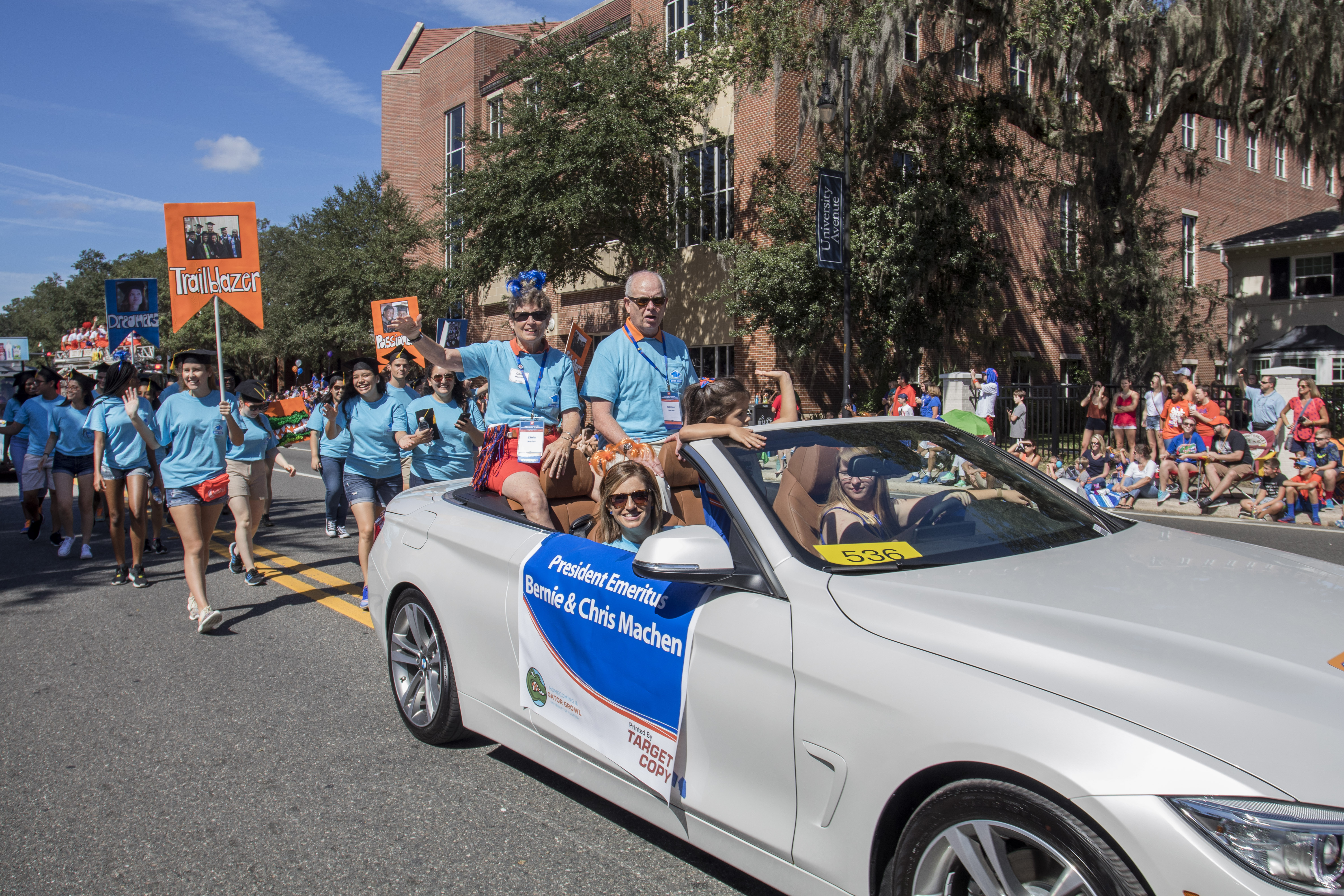 UF Homecoming Parade - Machen Florida Opportunity Scholars