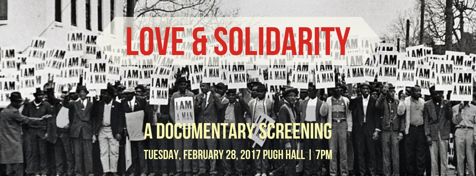 Love and Solidarity: A Film Screening and Q/A with Michael Honey – Samuel Proctor Oral History Program