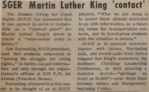 Click to view "SGER Mertin Luther King 'contact.'"