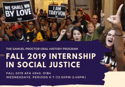 FALL 2019 AFRICAN AMERICAN STUDIES INTERNSHIP