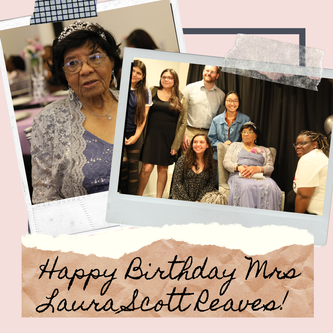 Happy Birthday Mrs Laura Scott Reaves