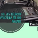 Fall 2017 Internship Applications Are Now Available