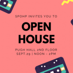 SPOHP Open House Scheduled for Sept. 29